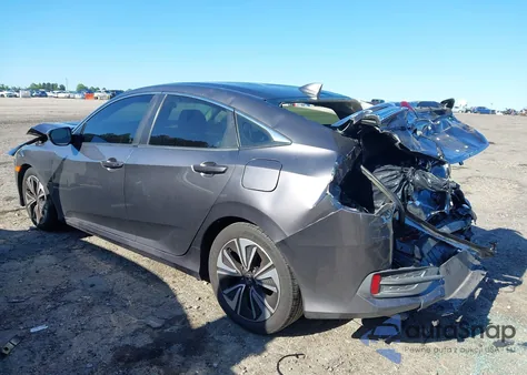 2018 Honda Civic Ex-T from USA, damaged, VIN JHMFC1F31JX034819